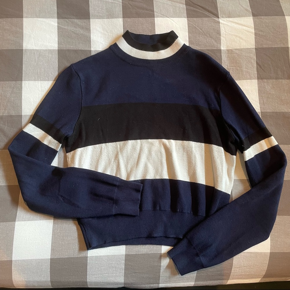 Zara Color Block Sweater